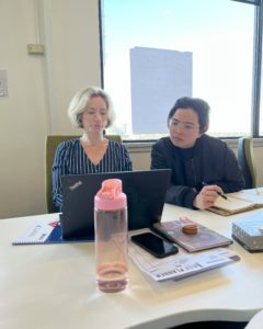 Megantic & Deakin mentoring- Kristina and Trang